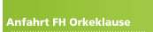 Anfahrt FH Orkeklause